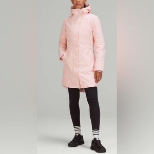 NWOT NEW Lululemon Insulated Waterproof Jacket Pink Mist